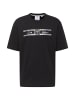 Carlo Colucci T-Shirt Di Pastena in Schwarz