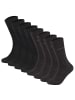 camano Socken 8er Pack in Schwarz/Anthrazit