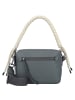 FREDs BRUDER Nea Schultertasche Leder 23 cm in blue-grey