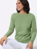 WITT WEIDEN U-Boot-Pullover in eucalyptus