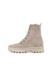 Gabor Comfort Biker Boots in beige