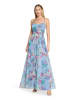 VM by Vera Mont Abendkleid in hellblau mehrfarbig - 0001