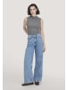 Hessnatur Rib Top Slim in grau