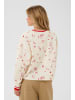SAINT TROPEZ Sweatshirt PemiliaSZ Oversize fit in Ice Red Mon Amour