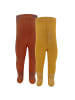 ewers 2er-Set Strumpfhose 2er Pack Uni in kupfer-honig