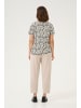 Kaffe T-shirt KAbella Regular fit in Black_Sand Graphic Dot