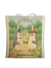 Mr. & Mrs. Panda Shopper Hochzeit Pinguin Design ohne Spruch in Weiß