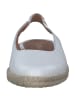 Verbenas Sling-Ballerinas in blanco