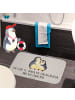Mr. & Mrs. Panda Badematte Pinguine Einschlafen mit Spruch in Grau Pastell