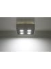 Nice Lamps Deckenleuchte HYDRA 4 Stahl in Weiß quadratische moderne Lampe 4xGu10 NICE LAMPS