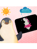 Mr. & Mrs. Panda Badteppich Einhorn Ballerina ohne Spruch in Schwarz