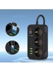 TechProtect PC3X6 Steckdosenleiste USB-A/C 200cm