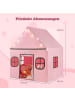 COSTWAY Spielhaus Kinder Indoor in Rosa