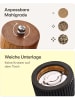 Praknu Salz & Pfeffermühle Set Akazien Holz – Edles Design & Keramikmahlwerk