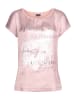 Laura Scott Shirtbluse in rosa-weiß