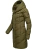 ragwear Wintermantel Natalka Melange in Light Olive