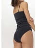 Hessnatur Slip Regular Cut 2er-Set in schwarz