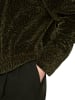 MARC CAIN COLLECTIONS Samt-Pullover in khaki - 0001