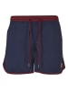 Urban Classics Beachwear - Bottom in burgundy/midnightnavy
