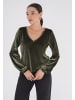 Freshlions Langarmshirt Viveka in khaki