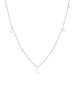Elli Halskette 925 Sterling Silber Astro, Halbmond, Sterne, Stern in Silber