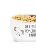 Mr. & Mrs. Panda Müsli Schüssel Einhorn Nacht mit Spruch in Weiß
