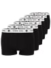 Stark Soul® Boxershorts 6'er Pack - Hipster Shorts in schwarz-weiss
