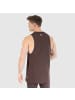 SMILODOX Tank Top Classic Pro in Braun