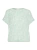 Kaffe Ärmellose Bluse KAamber Loose fit in Granite Green/ Chalk Flower