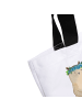 Mr. & Mrs. Panda Stofftasche Bären mit Blumenkranz ohne Spruch in Weiß