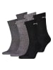 Puma Socken 6er Pack in Dunkelgrau/Grau/Hellgrau