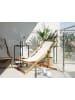 Beliani 2-tlg Gartenliege ANZIO in Braun/Bunt/Beige