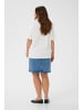 KAFFE curve T-shirt KCchari Loose fit in Chalk