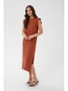 Kaffe Kleid KAcelina Regular fit in Henna