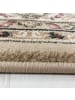 KADIMA DESIGN Teppich Kurzflor Boho Vintage Look Polypropylen Gewebt in Beige