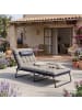 relaxdays Campingbett in Blau - (B)190 x (H)26 x (T)72 cm