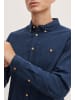 BLEND Langarmhemd Shirt in Blau