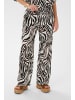 Cream Casual Hose CRBellis Loose fit in Black White Animal