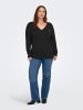 ONLY Carmakoma Strickpullover in Black 1