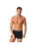 Schiesser Boxershort 3er Pack in Schwarz
