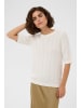 Kaffe Strickpullover KAlotus Regular fit in Chalk