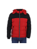 Ital-Design Jacke in Rot und Schwarz