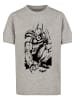 F4NT4STIC T-Shirt in heather grey