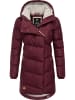 ragwear Wintermantel Pavla in Wine Red22
