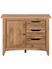 Beliani Sideboard AGORA in Braun - (W) 99 x (H) 80 x (L) 43 cm