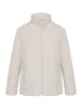 BETTY & CO Plüschjacke mit Stehkragen in cream