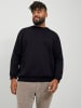 JACK & JONES PLUS Sweatshirt in Black