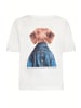 Betty Barclay Casual-Shirt mit Aufdruck in Patch White/Dark Blue