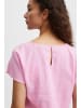 b.young Kurzarmbluse BYFALAKKA VNECK BLOUSE - 20812959 in rosa