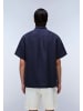Napapijri Kurzarmhemd G-LINEN SS 1 in Blu Marine